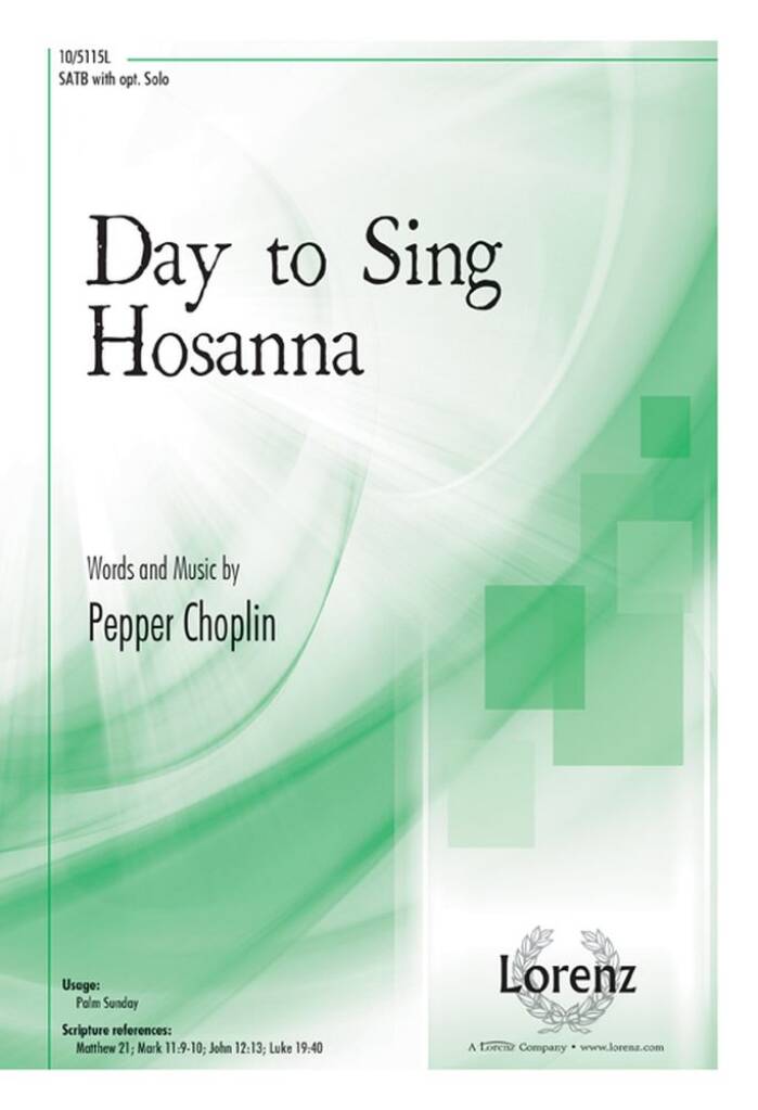 Day To Sing Hosanna